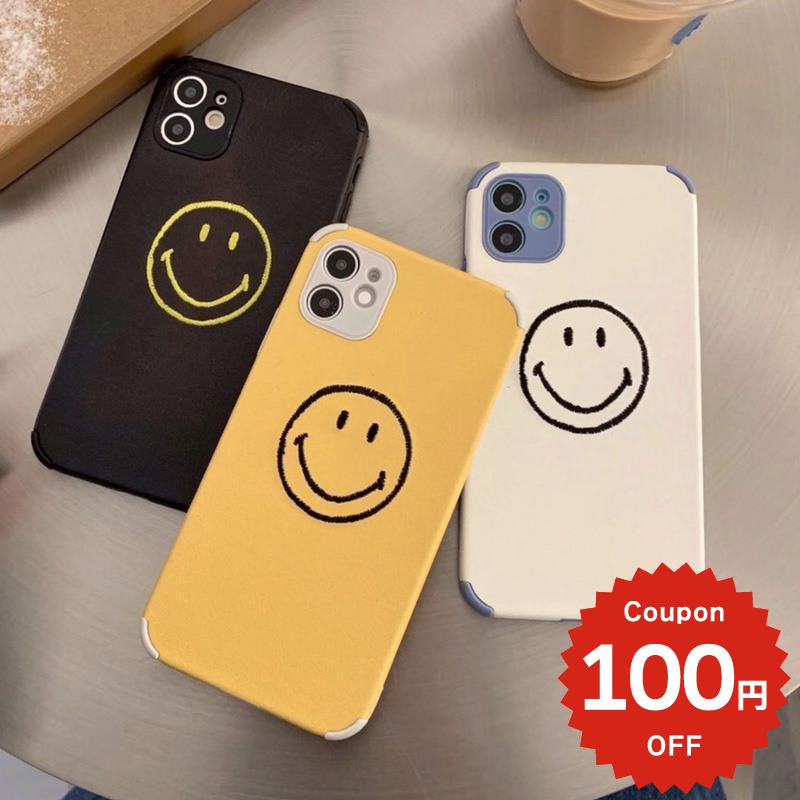 Rakuten - iphone12 ケース 大人かわいい mini pro max iphone11 アイフォン iPhone ケース iphonexrケース iphone se 韓国 大人 女子 シンプル スマイル ニコ カップル お揃い 可愛い 女性 男性