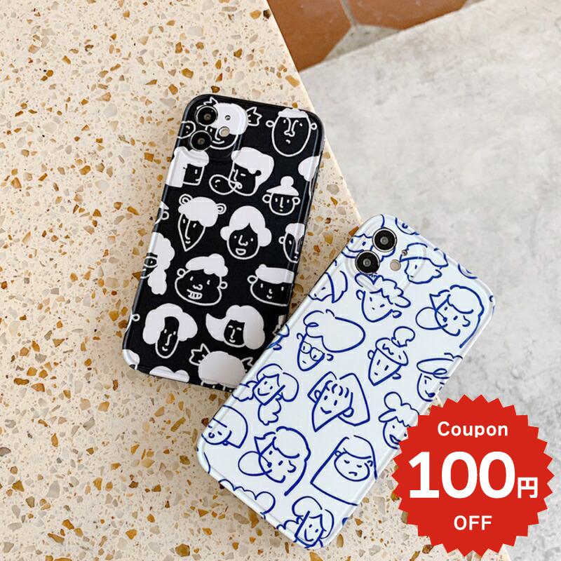 樂天商城 - iphone12 ケース 大人かわいい mini pro max iphone11 アイフォン iPhone ケース iphonexrケース iphone se 韓国 大人 女子 シンプル 総柄 個性的 お揃い 可愛い 女性 男性 カップル