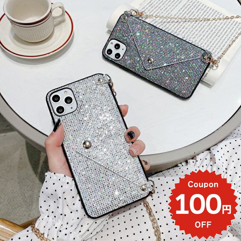 iphone12 ケース ショルダー 大人かわいい mini pro max iphone11 アイ ...