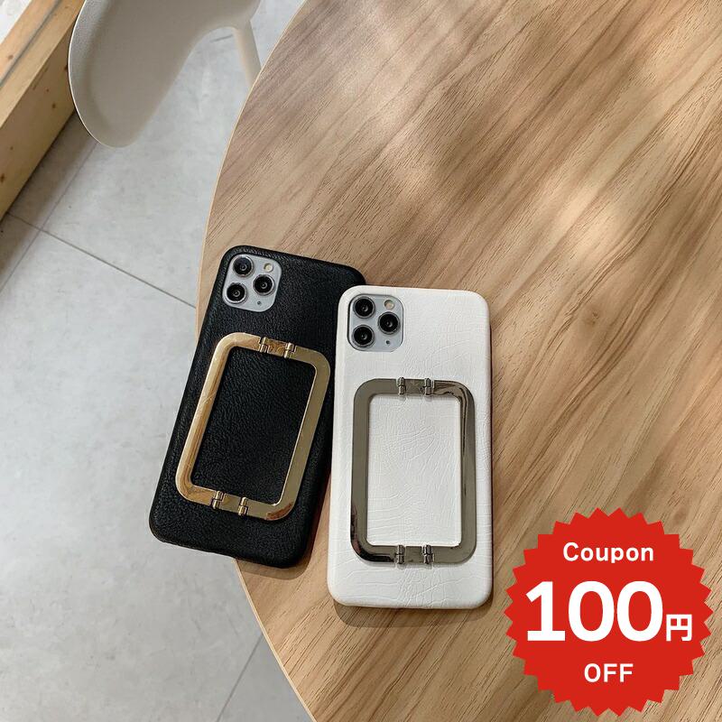 Rakuten - iphone12 ケース 大人かわいい mini pro max iphone11 アイフォン iPhone ケース iphonexrケース iphone se 韓国 大人 女子 TPU 合皮 レザー ゴールド シンプル レディース お揃い