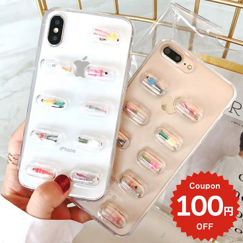 iphone15 ケース かわいい 韓国 iphone14 ケース iphone13 ケース iphone12 ケース 大人かわいい mini pro max アイフォン iPhone ケース 大人 女子 カプセル ドール 人形 クリア 透明 シンプル かわいい