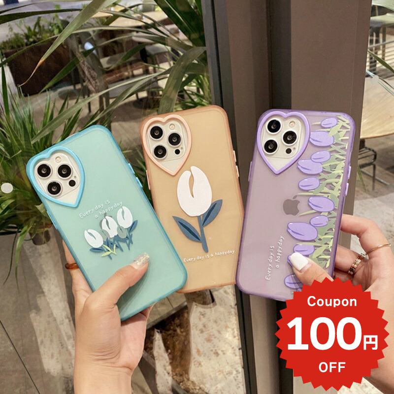 樂天商城 - iphone12 ケース 大人かわいい mini pro max iphone11 アイフォン iPhone ケース iphonexrケース iphone se 韓国 大人 女子 TPU 花柄 フラワー クリア ハート