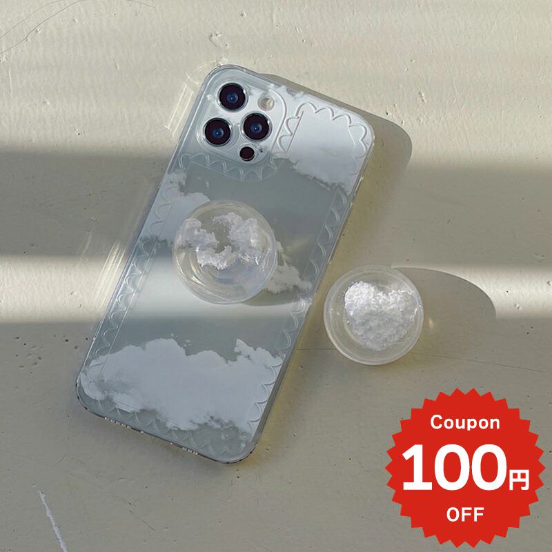 乐天商城 - iphone12 ケース 大人かわいい mini pro max iphone11 アイフォン iPhone ケース iphonexrケース iphone se 韓国 大人 女子 TPU グリップ クリア 雲 クラウド レディース