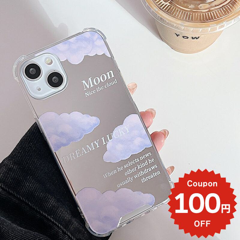 樂天商城 - iphone14 ケース 韓国 かわいい iphone13 ケース iphone14pro iphone13 pro iphone12 mini ケース iphone11 アイフォン iPhone ケース iphonese ケース かわいい おしゃれ TPU 雲 クラウド ミラー 鏡 レディース 女性 ペア