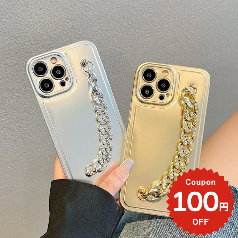 Rakuten - iphone14 ケース 韓国 かわいい 花 チェーン iphone13 ケース iphone14pro iphone13 pro iphone12 mini ケース iphone11 アイフォン iPhone ケース iphonese ケース 韓国 おしゃれ PC シルバー ゴールド おしゃれ かわいい