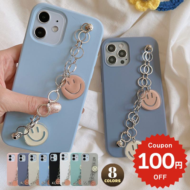 乐天商城 - iphone17 ケース かわいい 韓国 シリコン チェーン iphone16 pro ケース iphone15 ケース iphone14 ケース iPhone13 ケース iPhonese ケース iPhone ケース iphone12 ケース おしゃれ スマイル ニコ
