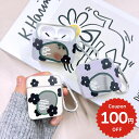 airpods ケース 韓国 airpods proケース おしゃれ 第2世代 ケース カバー airpods 2 3 第3世代 第1世代 第2世代対応 花 フ...