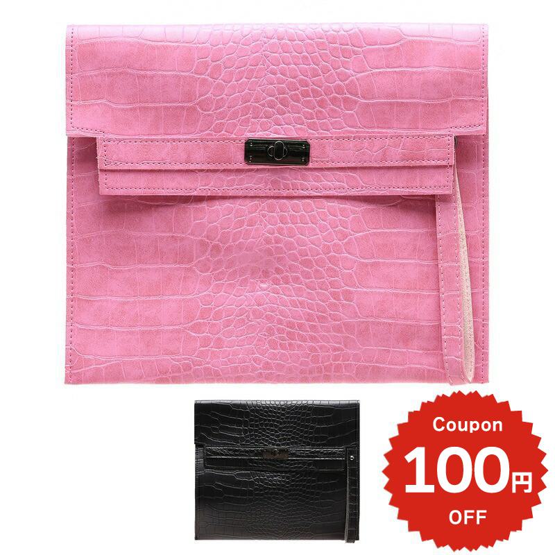 ハンドバッグ レディース オシャレ ブランド クラッチバッグ ポーチ バッグ クロコ柄シンプル iPad 収納 韓国 学生 かわいい かっこいい メンズ お揃い