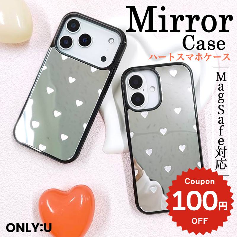 乐天商城 - iPhone17e ケース かわいい magsafe対応 iphone17 ケース iphone16e ケース iphone16 ケース iPhone17 Air Pro max ケース iphone16pro iPhone15 iPhone14 iphone13 iphone12 iphone11 ケース galaxy s25 韓国 ミラー 鏡 おしゃれ ハート柄 レディース 大人 女子