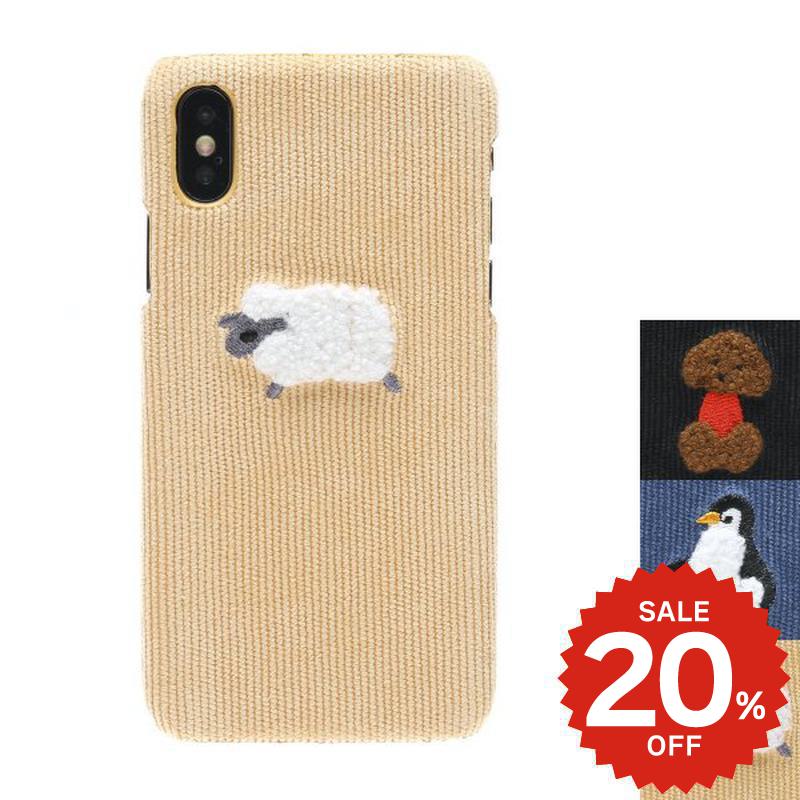 Rakuten - iphonese ケース かわいい 韓国 第2世代 第3世代 iPhonexrケース iphoneXs ケース iphonexsmax かわいい 大人かわいい おしゃれ アニマルファブリック 犬 ペンギン ひつじ 秋冬