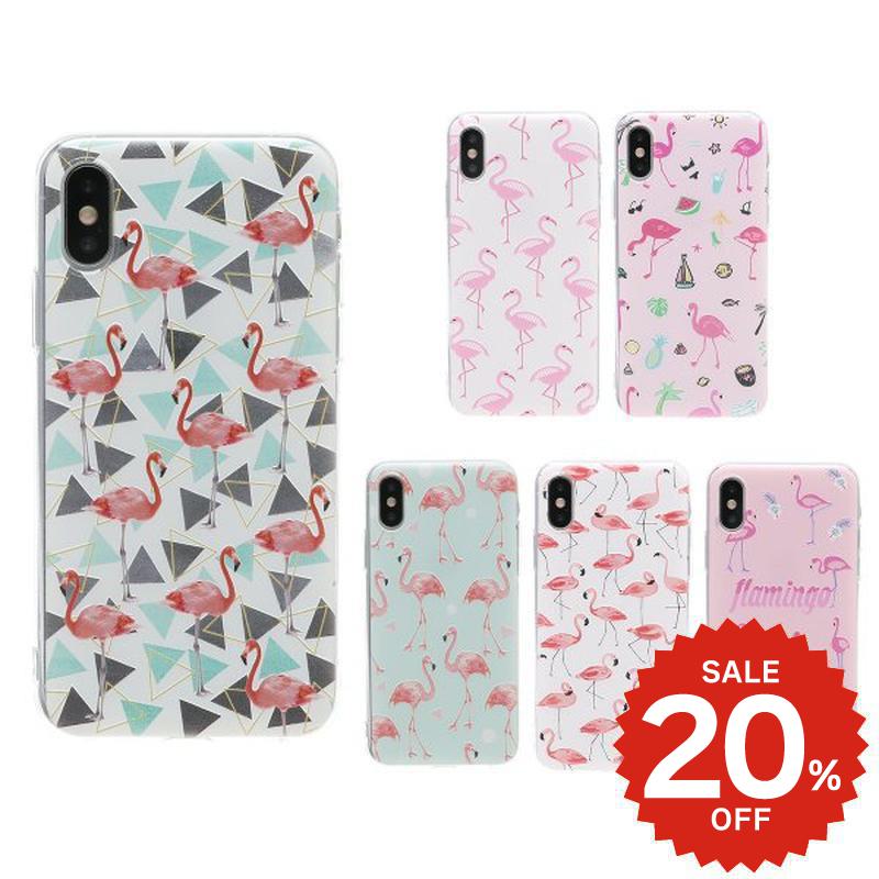 Rakuten - iphonese ケース かわいい 韓国 第2世代 第3世代 iPhonexrケース iphoneXs ケース iphonexsmax かわいい 大人かわいい おしゃれ クリア フラミンゴ カラフル 透明