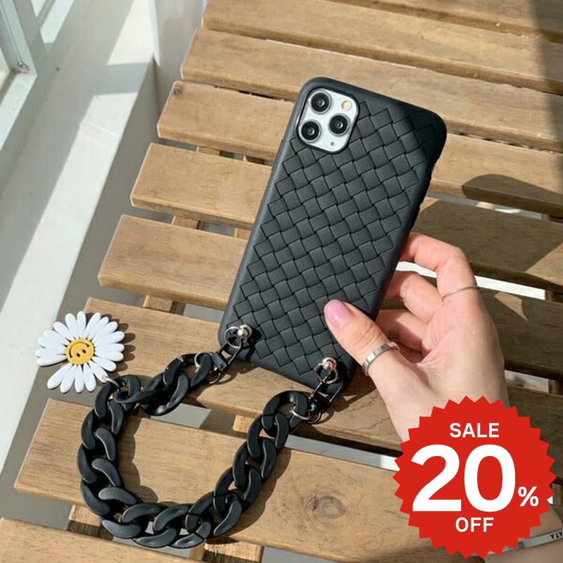 Rakuten - iphone11 ケース 韓国 iphone11proケース iPhone ケース pro max iphonese ケース iphonexr ケース iphonexs ケース かわいい 大人かわいい おしゃれ TPU スマイル チェーン