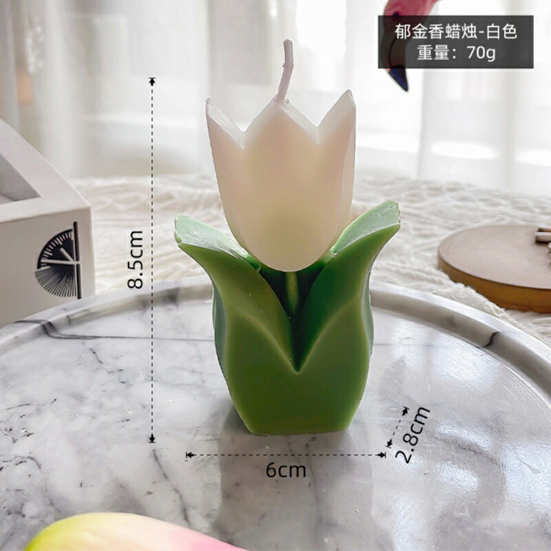 インテリア雑貨 雑貨 韓国雑貨 北欧 インスタ映え 小物 ディスプレイ アロマ キャンドル candle 香り かわいい おしゃれ チューリップ 花 フラワー レディース eclan-10008651 セレクトショップ オンリーユー サンプル画像3