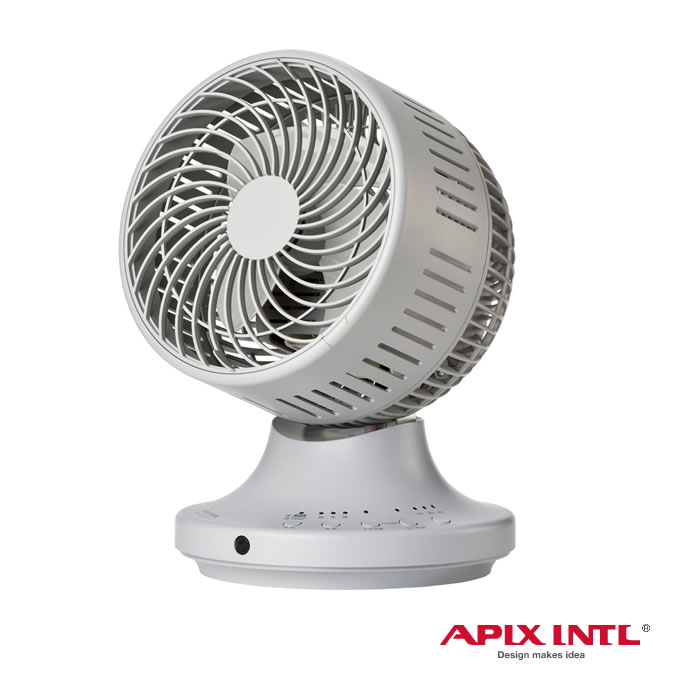 APIX お掃除簡単サーキュレーター 扇風機 クリーングレー AFC-370RGY アピックスインターナショナル ／ 扇風機 せんぷうき サーキュレーター リビングファン