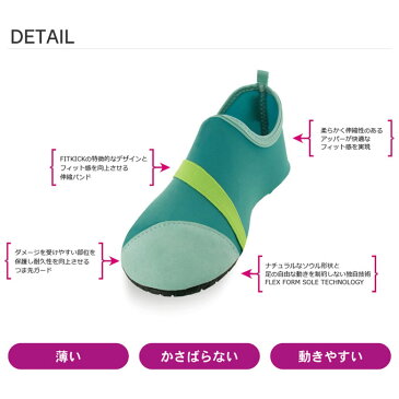 【メール便で送料無料】超軽量コンパクトシューズ FITKICKS 無地 ／ ポータブルシューズ フィットキックス フィットネスシューズ 軽量 携帯シューズ コンパクトシューズ 携帯靴 機内用 携帯スリッパ おしゃれ マリーンシューズ マリンスポーツ ジム スポーツ 参観日