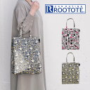 ROOTOTE ルートート EU A-quatre アーキャトル トートバッグ クレ-ル D 1308 ルートート / ママバッグ おしゃれ ショッピング レジャー ギフト 母の日 父の日 プレゼント Clair 北欧 幾何学 植物 動物 手提げ鞄 かわいい