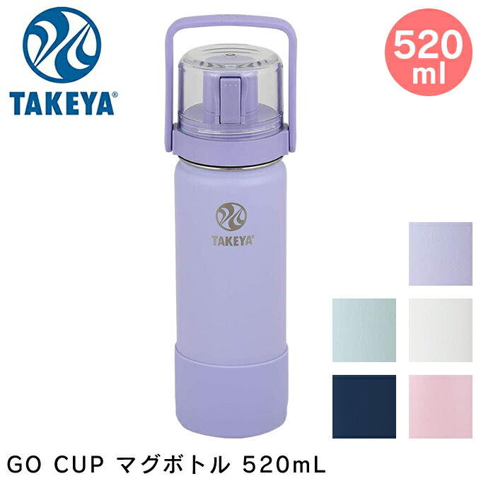 タケヤフラスク マグボトル TAKEYA GO CUP ゴーカップ マグボトル 水筒 520mL ／ タケヤ マグボトル スポーツ eスポーツ アウトドア おしゃれ 北欧