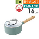 GREEN PAN グリーンパン メイフラワー ソースパン 16cm 蓋付き CC002176-001 グリーンパン / IH対応 一人暮らし 便利 オシャレ ...