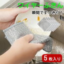 ワイヤーふきん 金属ふきん 傷を着けずに 食器洗い雑巾 20×20cm 食器洗い メッシュ クロス キッチンタオル 再利用可能 5枚セット ボトル洗浄 食器拭き...