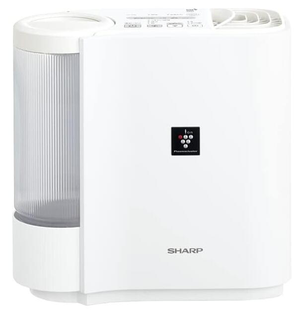 【新品】シャープ 加湿器 気化式 HV-R30-W ホワイト 容量2.4L/加湿量290mL 8畳 パーソナルタイプ DCモーター 省エネ プラズマクラスター 7000