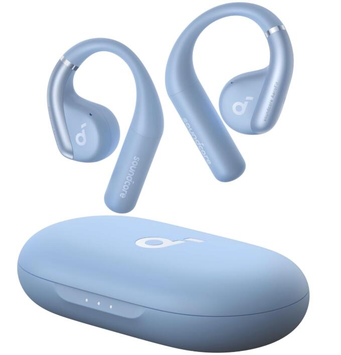 Rakuten - 【新品】アンカー Soundcore AeroFit グレイッシュブルー A3872NG1 Anker