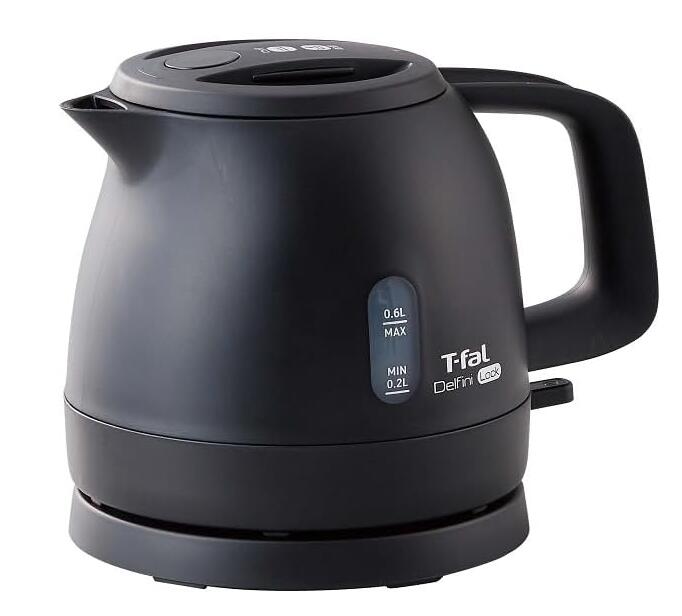 Rakuten - 【新品】T-fal　ティファール　電気ケトル　デルフィニロック ブラック　0.6L　KO1608JP