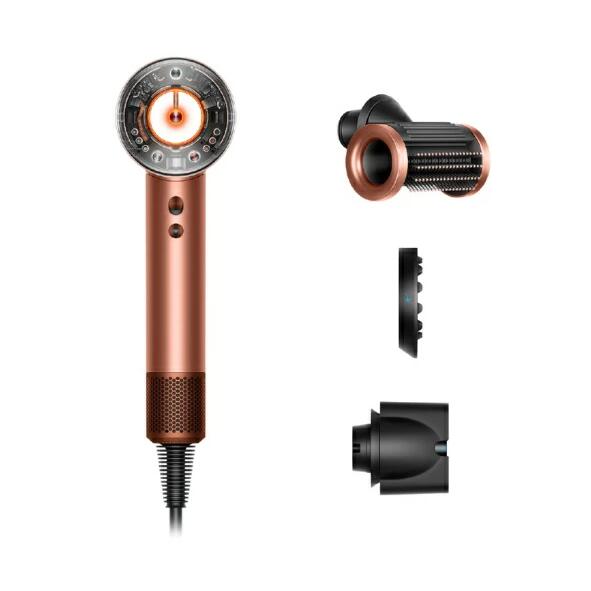 【新品】Dyson Supersonic Nural Shine ヘアドライヤー シャンパンロゼ HD16 AS ダ...