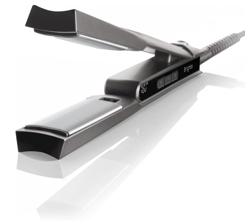 【新品】BRIGHTE　3D SILK STRAIGHT IRON [交流 (コード) 式] グレー　BRT-3D138GR
