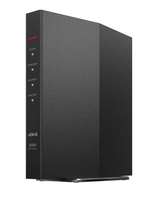 【新品】BUFFALO 無線LAN親機11ax/ac/n/a/g/b 2401+573Mbps WSR-3000AX4P/DBK