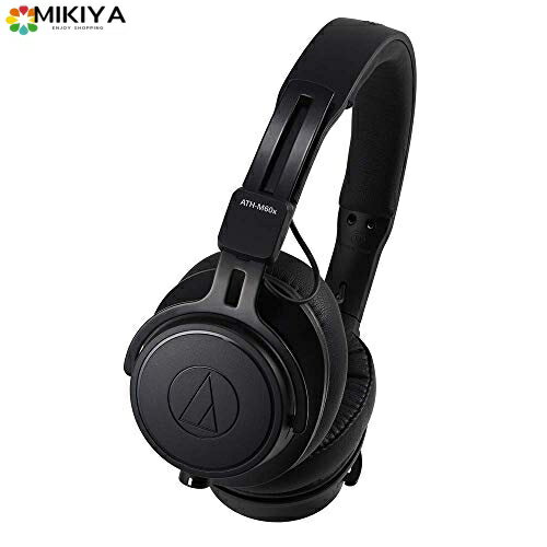 audio-technica プロフェッショナルモニターヘッドホン ATH-M60x スタジオレコーディング/ミキシング/DJ/トラックメイキング