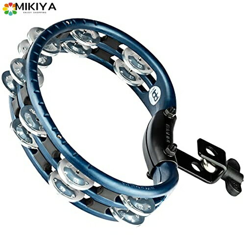 MEINL Percussion マイネル タンバリン Traditional ABS Tambourine Aluminum Jingles Blue TMT2A-B 【国内正規品】