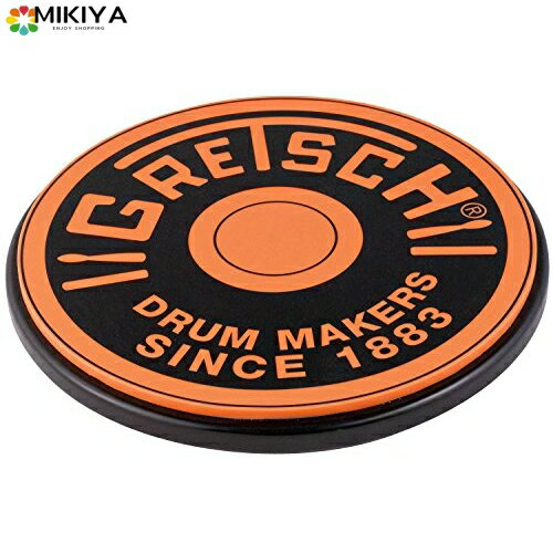 Gretsch Drums グレッチドラムス 練習パッド Round Badge Practis Pad 12インチ GREPAD12O Orange 【国内正規品】