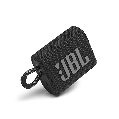 JBL GO3 Bluetoothスピーカー USB C充電/IP67防塵防水/パッシブラジエーター搭載/ポータブル/2020年モデル ブラック JBLGO3BLK 3