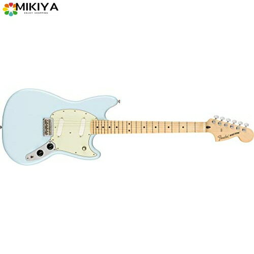 Fender エレキギター Player Mustang?、 Maple Fingerboard、 Sonic Blue