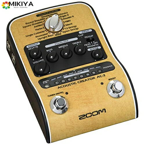 ZOOM  Acoustic Creator ƥåѥץꥢ AC-2