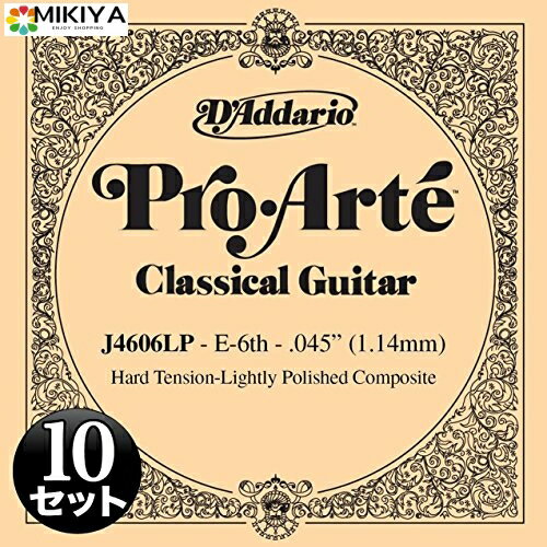 D'Addario ꥪ 饷åѥХ鸹 ץ E-6th J4606LP Lightly Polish 10ܥå ڹʡ