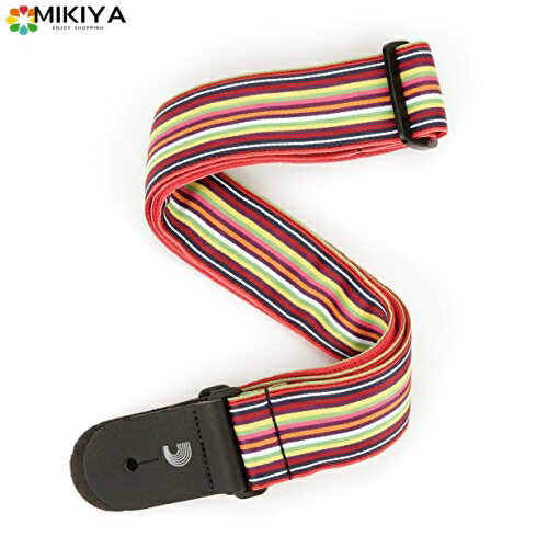 D'Addario ダダリオ ギターストラップ Woven Strap T20S1502 Multi-color Line Art 【国内正規品】