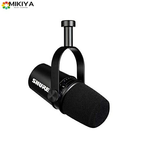 SHURE MV7 ݥåɥ㥹ȥޥۥ : ʥߥåޥ ¶/ۿ/ߥ/ƥ MOTIV꡼ iOS Android Mac Windowsб MV7-K-J ֥å