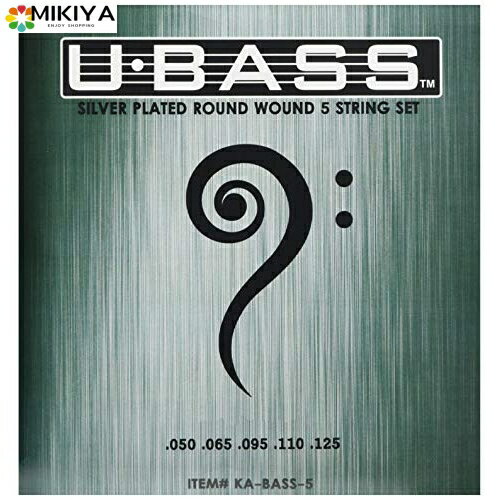 KALA カラ ウクレレベース(U・BASS)弦 Silver Plated Round Wound 5弦 KA-BASS-5 【国内正規品】