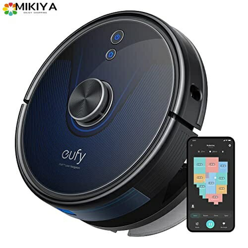 Anker Eufy RoboVac L35 Hybrid (ロボット掃除機) 【水拭き両用 / 3200Pa 強力吸引 / AIマッピング 掃除経路確認 / アプリ操作/落下 衝突防止 / 静音設計 / 自動充電 / Alexa対応 /