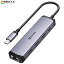 QUUGE 5in1 C to ͭLAN Ѵ ϥ PDб Type-c ϥ LANݡ USB3.03 USB LANѴץ 1Gbps®̿ 100W® USB-C ϥ ͥå ӥå Ty