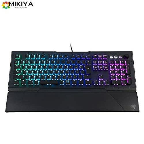 ROCCAT Vulcan 121 AIMO RGB メカニカルゲーミングキーボード JP 日本語配列モデル 静音 リニア(赤軸相当) (国内正規品) ドイツデザイン&エンジニアリング ROC-12-686-RD