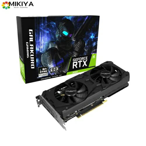 ͻָ NVIDIA GeForce RTX3060 եåܡ GDDR6 12GB GALAKURO GAMING꡼ GG-RTX3060-E12GB/OC/DF