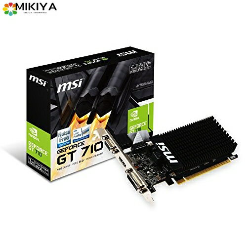 MSI GeForce GT710 GDDR3 1GB グラフィックスボード VD5932