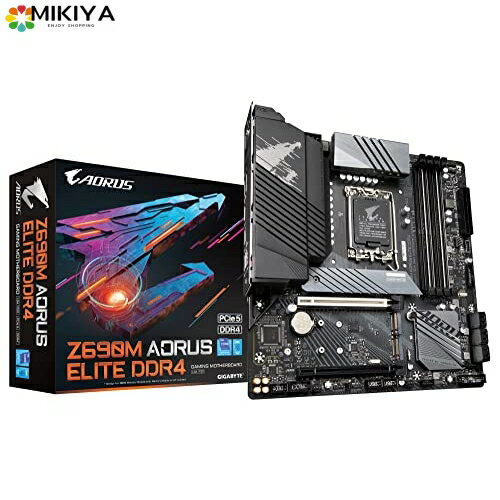 GIGABYTE Z690M A ELITE DDR4 Rev. 1.0 マザーボード ATX Intel Z690チップセット搭載 MB5577