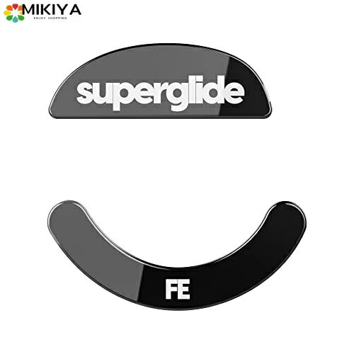 Superglide マウスソール for Pulsar Xlite Wireless / V2 V2 Mini Wireless マウスフィート 強化ガラス素材 ラウンドエッヂ加工 高耐久 超低摩擦 Super Smooth