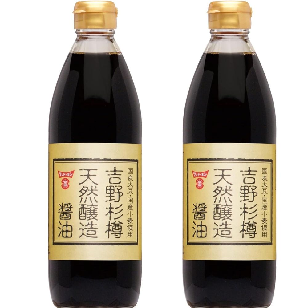 フンドーキン 吉野杉樽天然醸造醤油 500ml