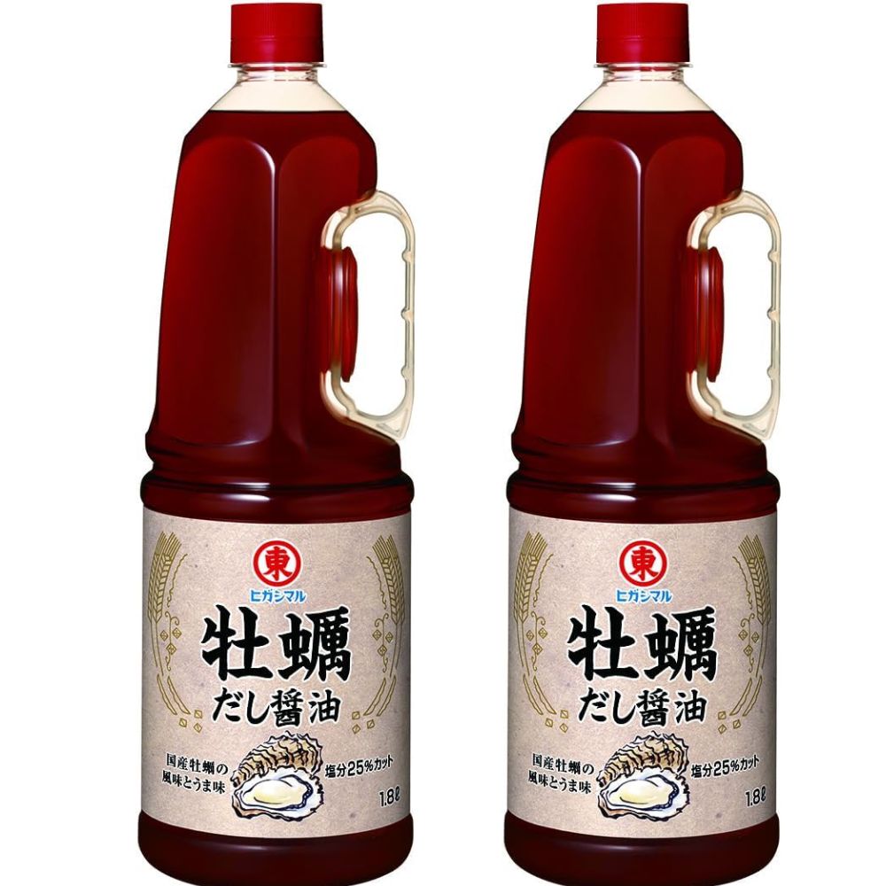 ヒガシマル醤油 牡蠣だし醤油 1.8L✕2