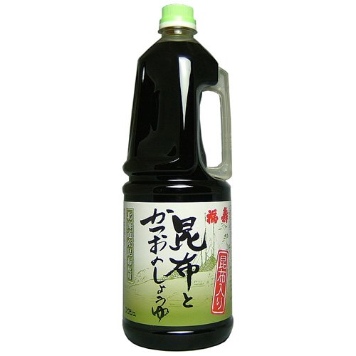 浅利佐助商店 昆布とかつおのしょうゆ 1800ml✕2