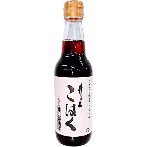 井上醤油店 うすくち仕立てじょうゆ 井上 こはく 360ml✕2 2